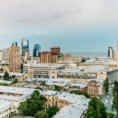 Apartment View To City Baku Exterior photo